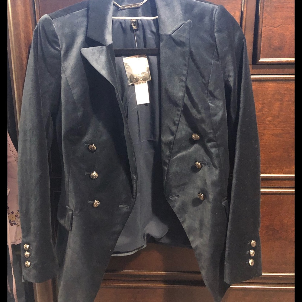 Velvet jacket from black house white market
